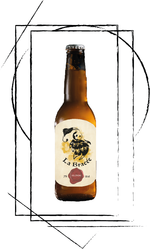 La micro-brasserie La Bracée est fière de vous présenter sa bière blonde aux arômes sucrées de miel d'acacia, qui saura contenter les plus mielleux d'entre vous.